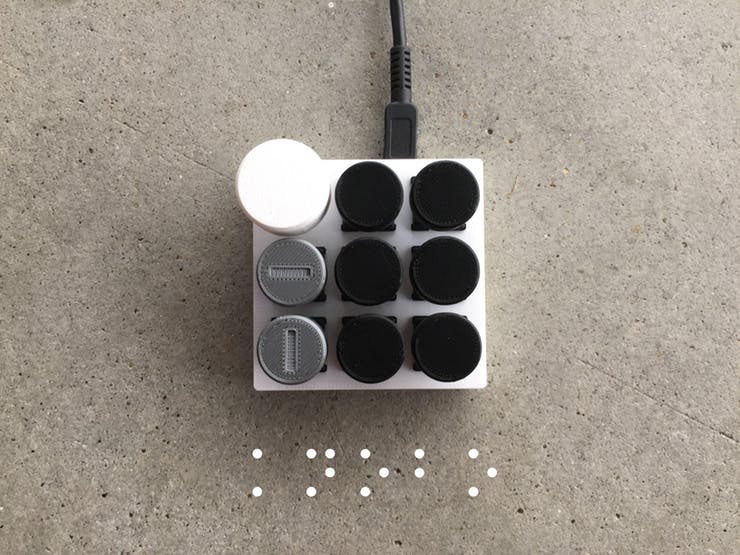 A Braille(-ent) Idea for A Keyboard