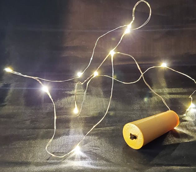 DIY LED Cork Lights